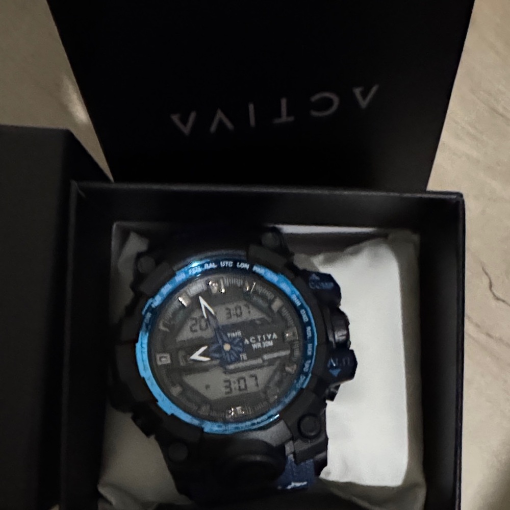 Ativa Men's Dual-Tone Digital Watch